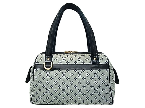 Louis Vuitton Blue Monogram Mini Lin Josephine PM Shoulder Bag