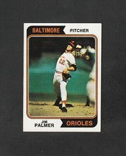 1974 Topps Jim Palmer #40 ~~ Orioles HOF ~~  Nice Card!