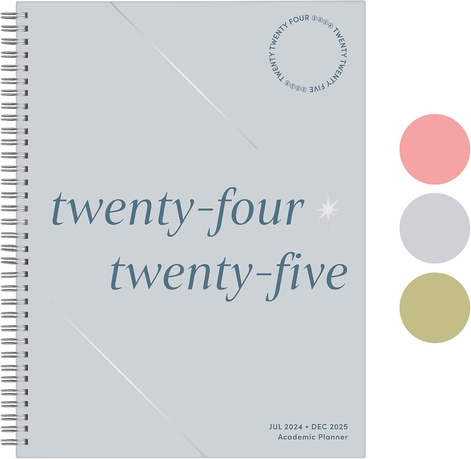 Rileys 2024-2025 Academic Planner, 18-Month Weekly Agenda, Light Blue, 8.5