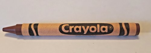 BURNT SIENNA Crayola Buntstift unbenutzt Binney & Smith New York selten 1990 Vintage - Bild 2 von 6