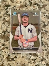 2023 Bowman Chrome 1st BCP-173 Hans Montero New York Yankees SSP