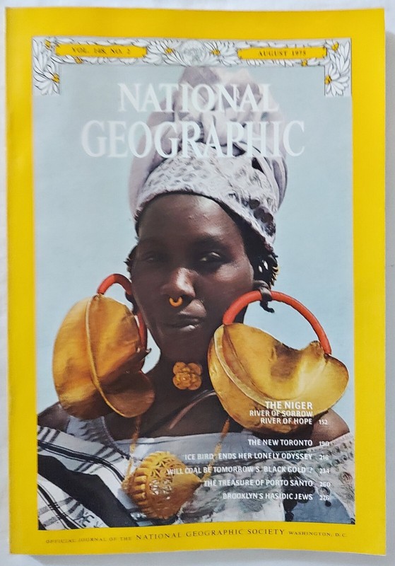NATIONAL GEOGRAPHIC MAGAZINE August 1975, Vol. 148 No. 2, Toronto, Hasidic Jews