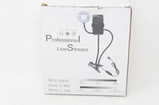 Tranesca Selfie Ring Light with Cell Phone Holder Stand for Live Stream/Makeup,