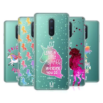 HEAD CASE DESIGNS EINHORN FUNKELN SOFT GEL HANDYHÜLLE FÜR GOOGLE ONEPLUS HANDYS