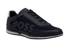 HUGO BOSS DARK BLUE MENS SHOE SATURN SLON NYLG 50480087401