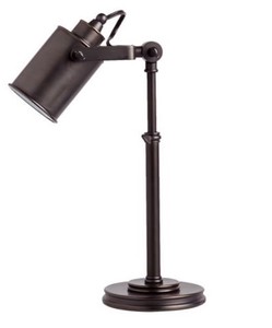 New Pottery Barn Photographer S Task Table Lamp Bronze Ebay