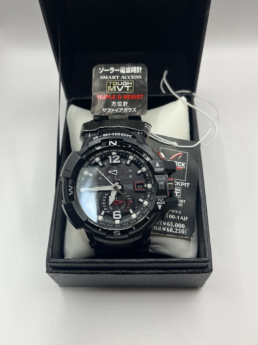 Casio G-Shock GW-A1100-1A3JF GRAVITY MASTER From Japan Casio G-Shock GW-A1100-1A3JF GRAVITY MASTER From Japan