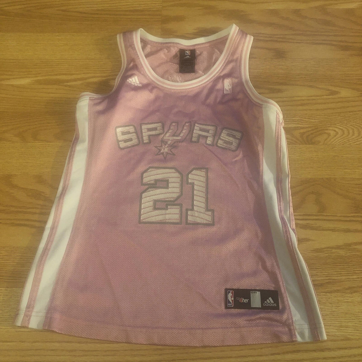 Womens pink 2025 spurs jersey