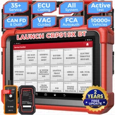 LAUNCH CRP919X BT PRO Elite Car Bidirectional Diagnostic Scanner Tool Coding