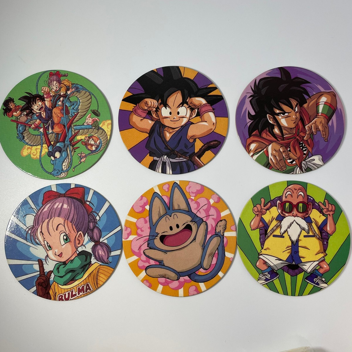 Dragon Ball Vintage menko cards Set Japanese Comic 1996 MC unused
