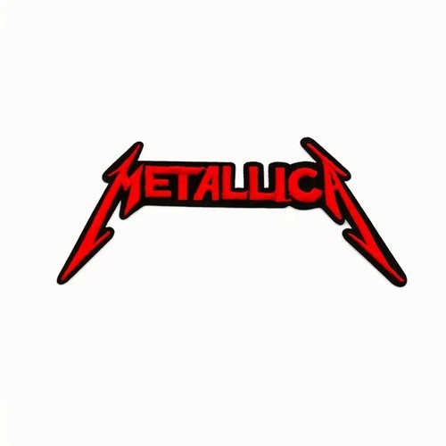 METALLICA Embroidered Patch Iron on Sew Badge Heavy rock Metal Hetfield Ulrich - Picture 7 of 7