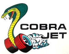 COBRA JET DECALS QTY. (2) OUTLAW STREET SALE SAVE USA SALE!