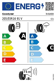 2x Goodyear Efficientgrip Performance FI 205/55 R16 91V Sommerreifen - Bild 3 von 3