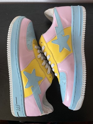 bape cotton candy shoes