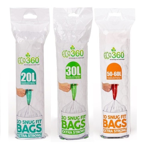Bin Liners Brabantia Simple Human Compatible 20L 30L 50L Bag Type F D G H P K eBay
