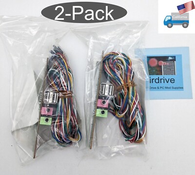 2-Pack: NEW Audio/MIC/Dual USB Front Panel Board w/Cables for Computer PC System