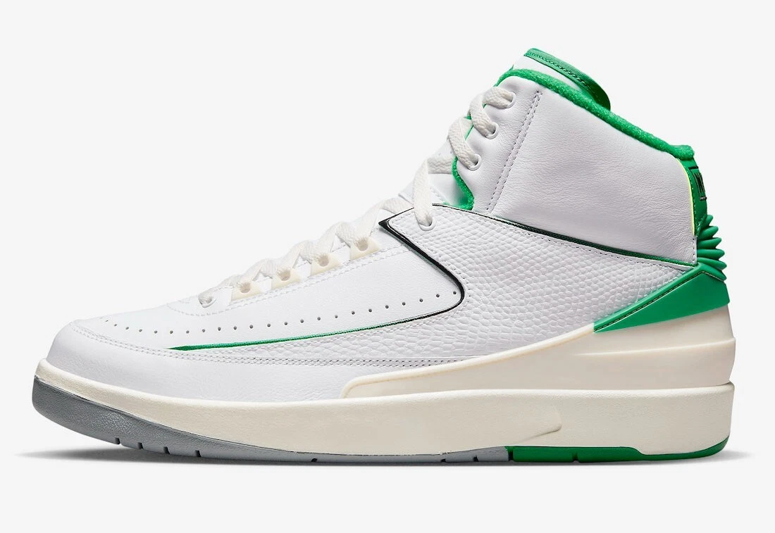 Nike Air Jordan 2 Retro Lucky Green DR8884-103 Mens NEW