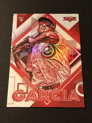 2020 Topps Fire Red Blaze RC Robel Garcia Chicago Cubs #140