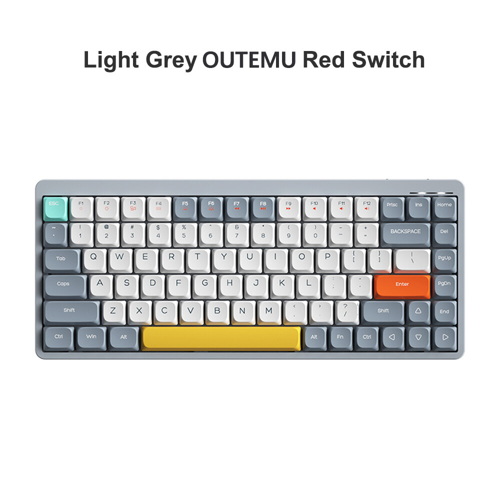 iBlanco 84-Key Mechanical Keyboard with 2.4G BT5.0 Type-C C3P6 Wired Wireless