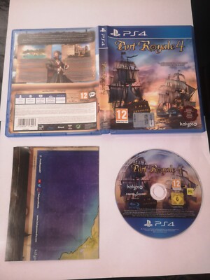 PORT ROYALE 4 PS4 PLAYSTATION 4 PAL ITA   ESP   RPG KALYPSO