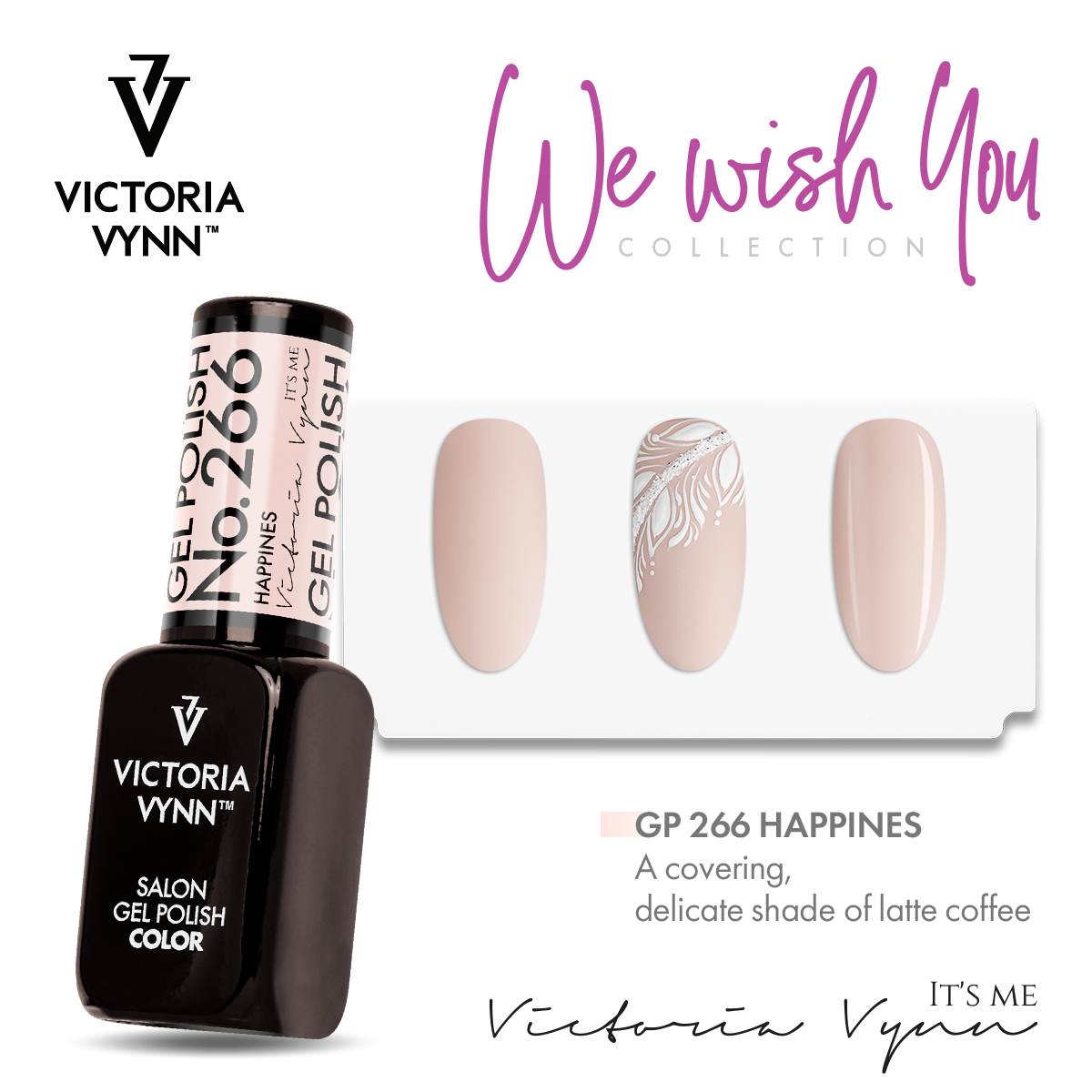 VICTORIA VYNN Gel-Nagellack – Soak-Off, Splitterfester Glanzeffekt