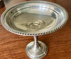 Lunt Sterling Silver Pedestal Compote Candy Dish 200 Gr. Weighted Base