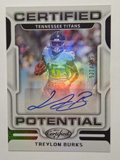 Panini 2023 Certified Potential Signatures Treylon Burks Auto /149 #CPS-TB
