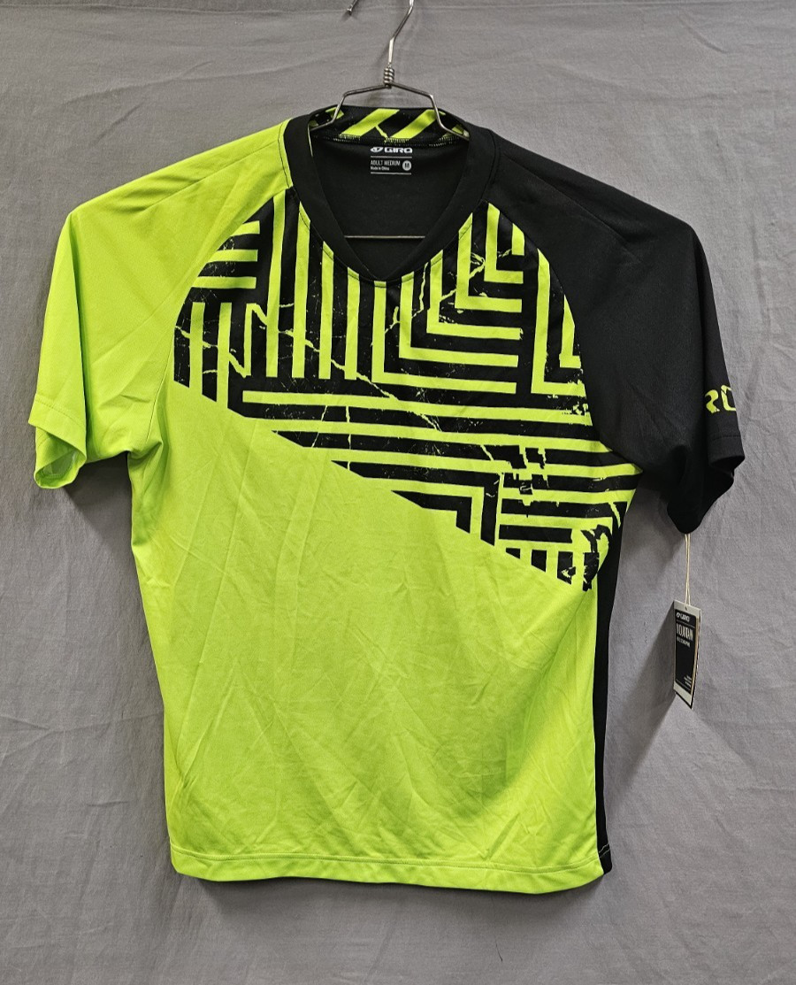 Giro Mountain Men's Roust Jersey Lime/Black Medium NWT