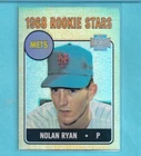 Nolan Ryan 2001 Topps Archives Reserve Refractor 1968 Style #97 New York Mets