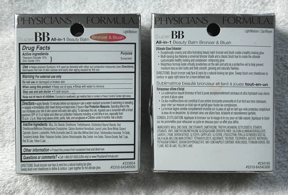 2 Physicians Formula Super BB All-in-1 Beauty Balm Bronzer + Blush, Light/Medium - Image 3 of 4