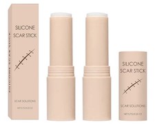 2 pack Scar Solutions Silicone Scar Stick 60 Silicone - New Sealed 0.20oz