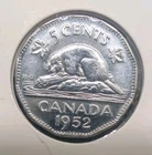 1952 Canada 5 Cents — photo from another recent sale