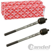 2X Febi Bilstein Axialgelenke Spurstangen Passend FüR Renault Espace Vel