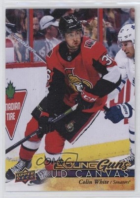2017-18 Upper Deck UD Canvas Young Guns Colin White #C118 d8r