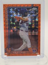 2025 Topps Chrome Cedric Mullins Geo Meteic Orange/25 First Print