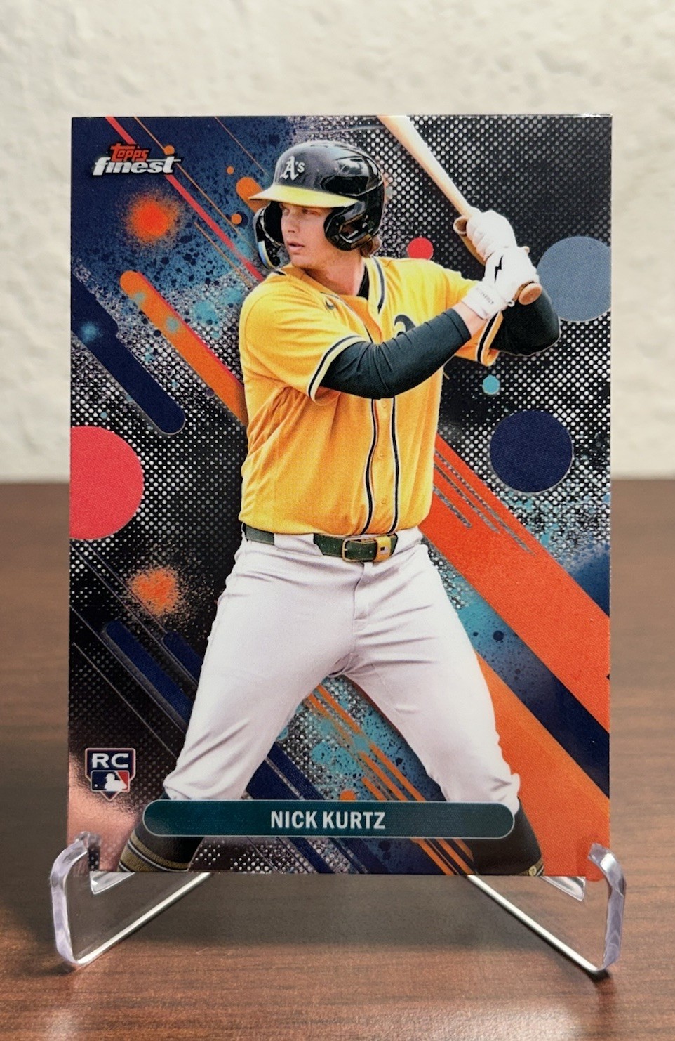 Nick Kurtz 2025 Topps Finest - Common #10 (RC) Athletics ROY