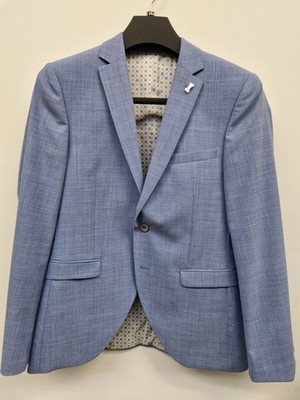 SAKKO von IMMEDIATE  blau Modell FALCONE 361-23106A/52 Gr.48