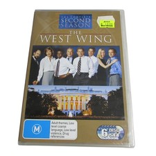 Image of The West Wing Complete Second Season DVD 6 Disc Set Region 4 PAL Sealed