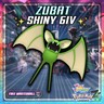 6IV Shiny  Zumbat  Legends ZA MEGA DIMENSION DLC ( Pokemon Legends Z-A)