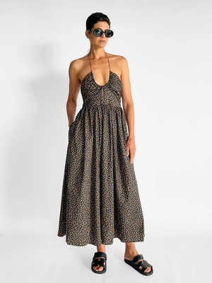 Matteau Drawcord Halter Sundress