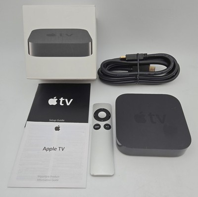 Apple TV, 8GB, 3rd Gen w/ Remote & HDMI Cable - Restored to Factory Settings