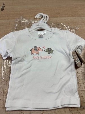 Baby Ganz Collection Big Sister T-Shirt BG4453 Size 18-24M