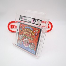 Nintendo DS SUPER MONKEY BALL: TOUCH & ROLL - VGA GRADED 85 NM+! NEW & Sealed!
