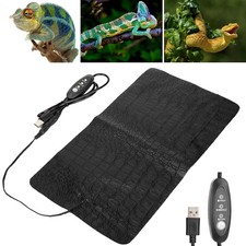 Heizmatte USB W&auml;rmematte 5V W&auml;rmer 40*30cm Heizkissen PU f&uuml;r Reptil Terrarium