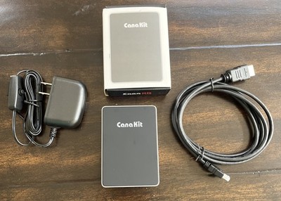 Canakit Raspberry Pi 4 8GB RAM Complete Kit w/ 128GB MicroSD, Power, mHDMI Cable