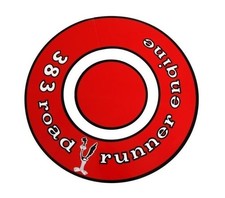 Red 383 Road Runner Air Cleaner Lid Decal For 1968-1970 Plymouth Road Runner