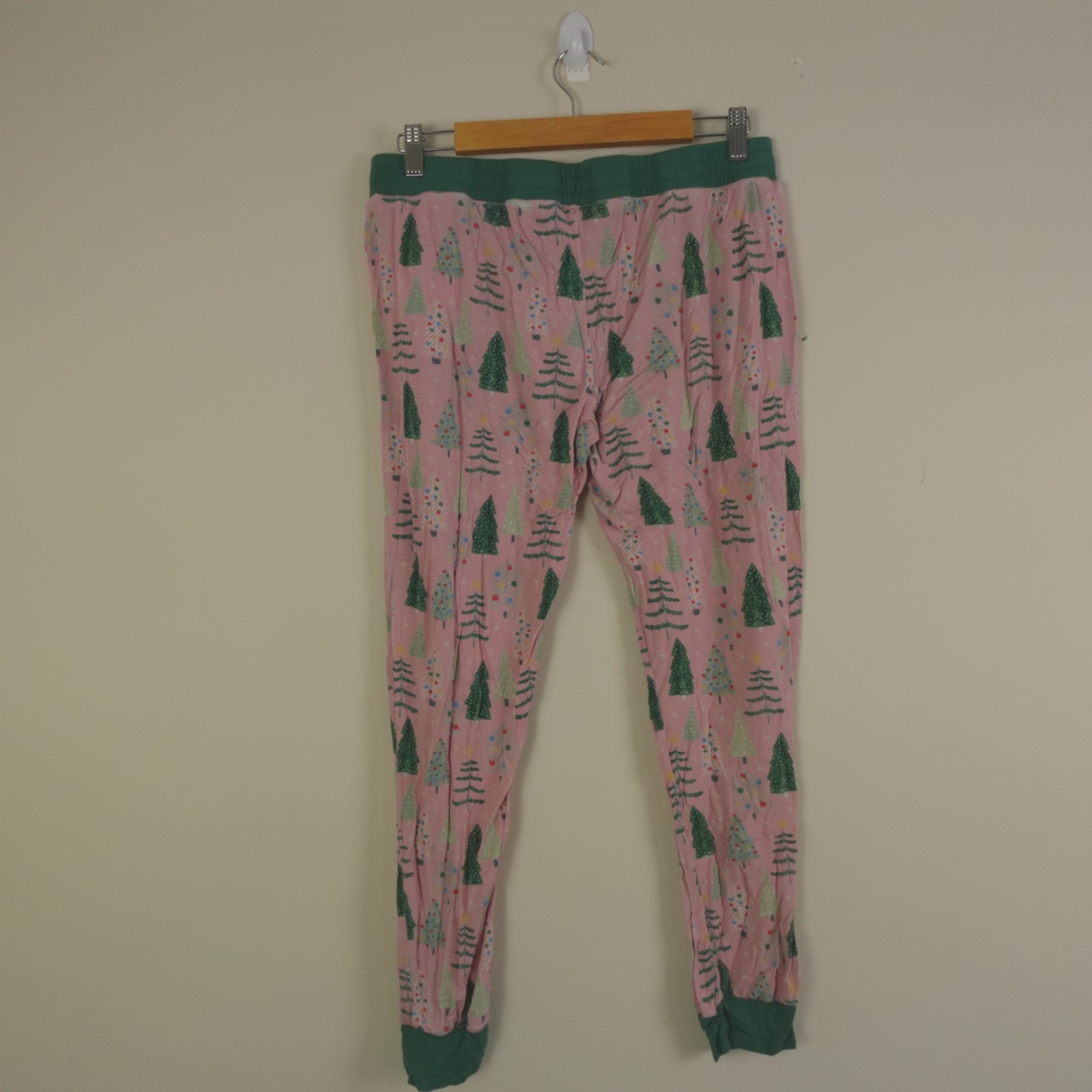 Little Sleepies Pajamas Womens Medium Pink Twinkling Trees