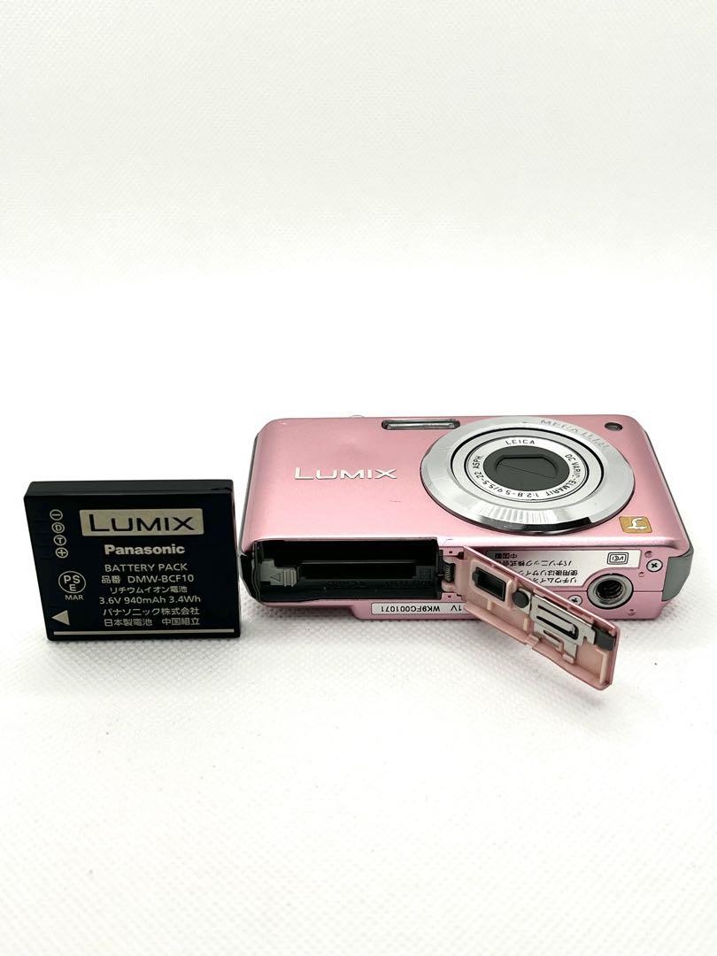 Panasonic DMC-FS6 ピンク Panasonic LUMIX DMC FS6 Pink Compact Digital Camera Point