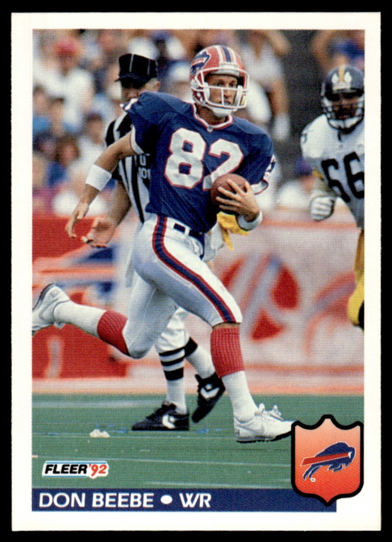 1992 Fleer Don Beebe Buffalo Bills #19