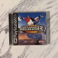 Tony Hawk's Pro Skater 3 PlayStation 1 PS1 - CIB w/Manual! PRISTINE + Mint Disc!